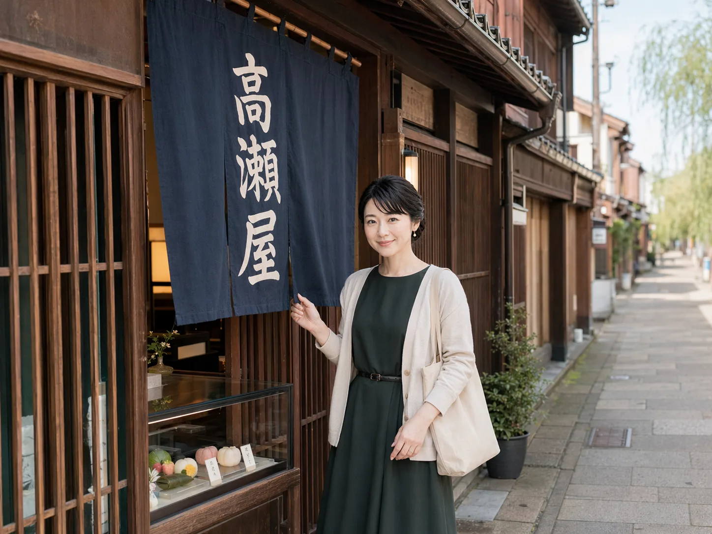 美咲の実家・金沢の和菓子屋「高瀬屋」
