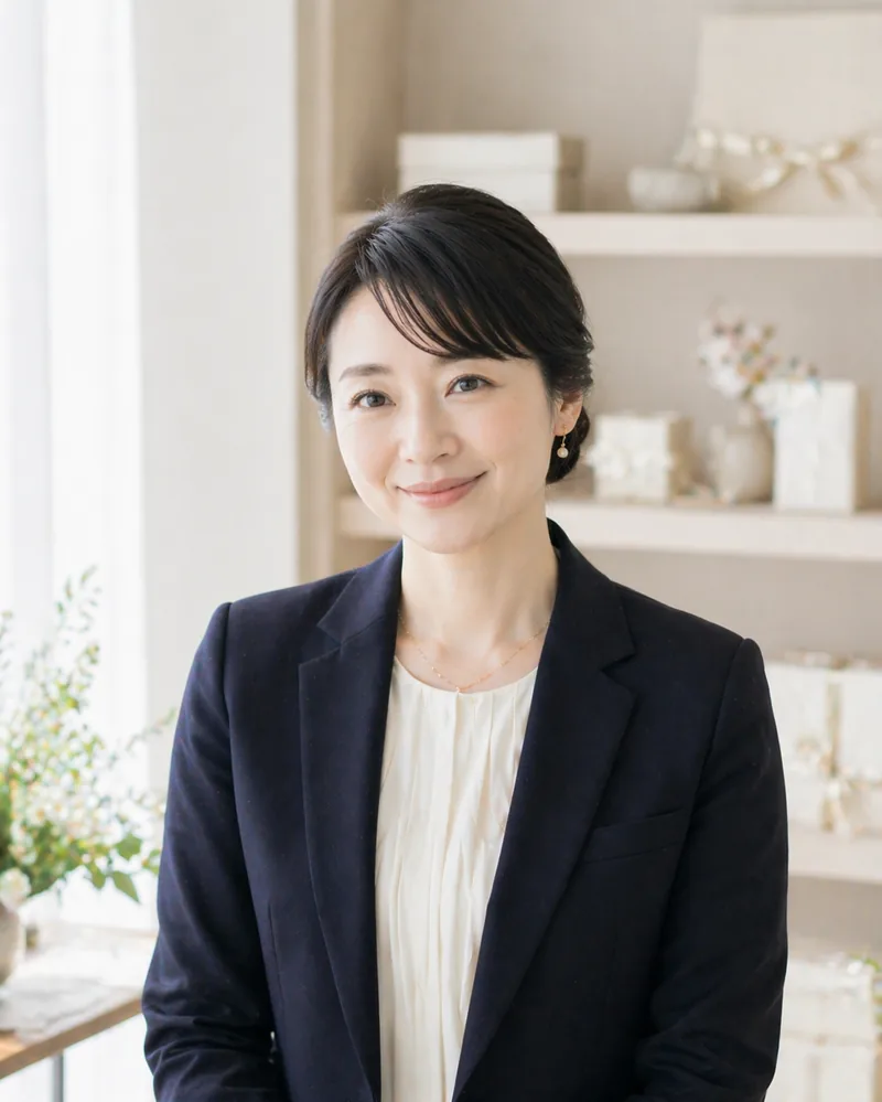 高瀬美咲のフォーマルポートレート